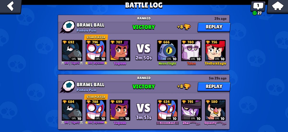 Creo que DD (<a href="/JordankasB/">Jordankas Bogs</a> <a href="/DylanM83818951/">⭐DD|DylanM⭐</a>) tiene nivel en Braw Ball 🌚❤️

<a href="/KmanuS88/">Manu Terrones Godoy</a> <a href="/Kius_YT/">Kius</a> <a href="/GuilleVGX/">GuilleVGX</a> @MariaAguiiBS (<a href="/SquashyBs/">Squashy</a> <a href="/thedarkeagle_bs/">tde 🫡</a>)

Ggs bros ❤️