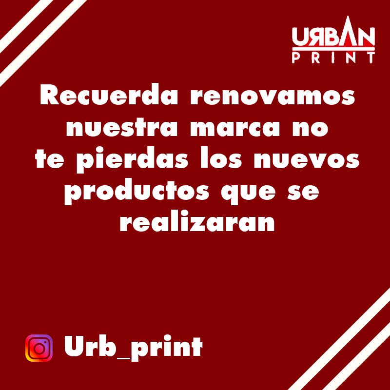 Urb_print's tweet photo. Estaremos subiendo nuevo contenido de los productos que @Urb_print crea para que ustedes puedan tener un estilo diferente.
#Personalización #Serigrafía #Sublimación https://t.co/gd2eJoc73f