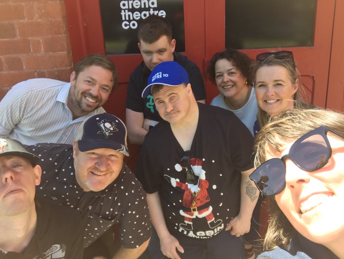 Arena Theatre Co (@arenatheatreco) on Twitter photo Thanks for dropping in to see us last week <a href="/Back2BackTheatr/">Back to Back Theatre</a>!
We absolutely LOVED Ganesh vs the Third Reich! Thanks for dropping in to see us last week <a href="/Back2BackTheatr/">Back to Back Theatre</a>!
We absolutely LOVED Ganesh vs the Third Reich!