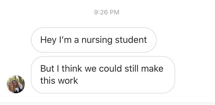 CaucasianJames's tweet photo. with her busy schedule? i don’t see how it’s possible. not gonna message back. it would disrupt her all nighter https://t.co/LOSu3UdwXs