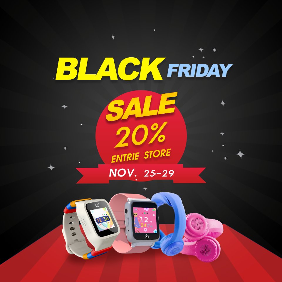 kids smart watch black friday