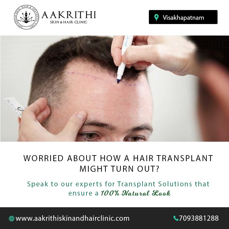 aakrithiclinic's tweet photo. Get Your Lost Confidence Back!
We provide Hair Transplant Treatment to solve all your Hair Loss worries!!
For booking an appointment https://t.co/daxd1Grgyt or call us at 7093881288
#hairtransplant #noworries #hairtreatment #advancedtechnique #aakrithi #skinandhairclinic #vizag https://t.co/7arIkw2klG