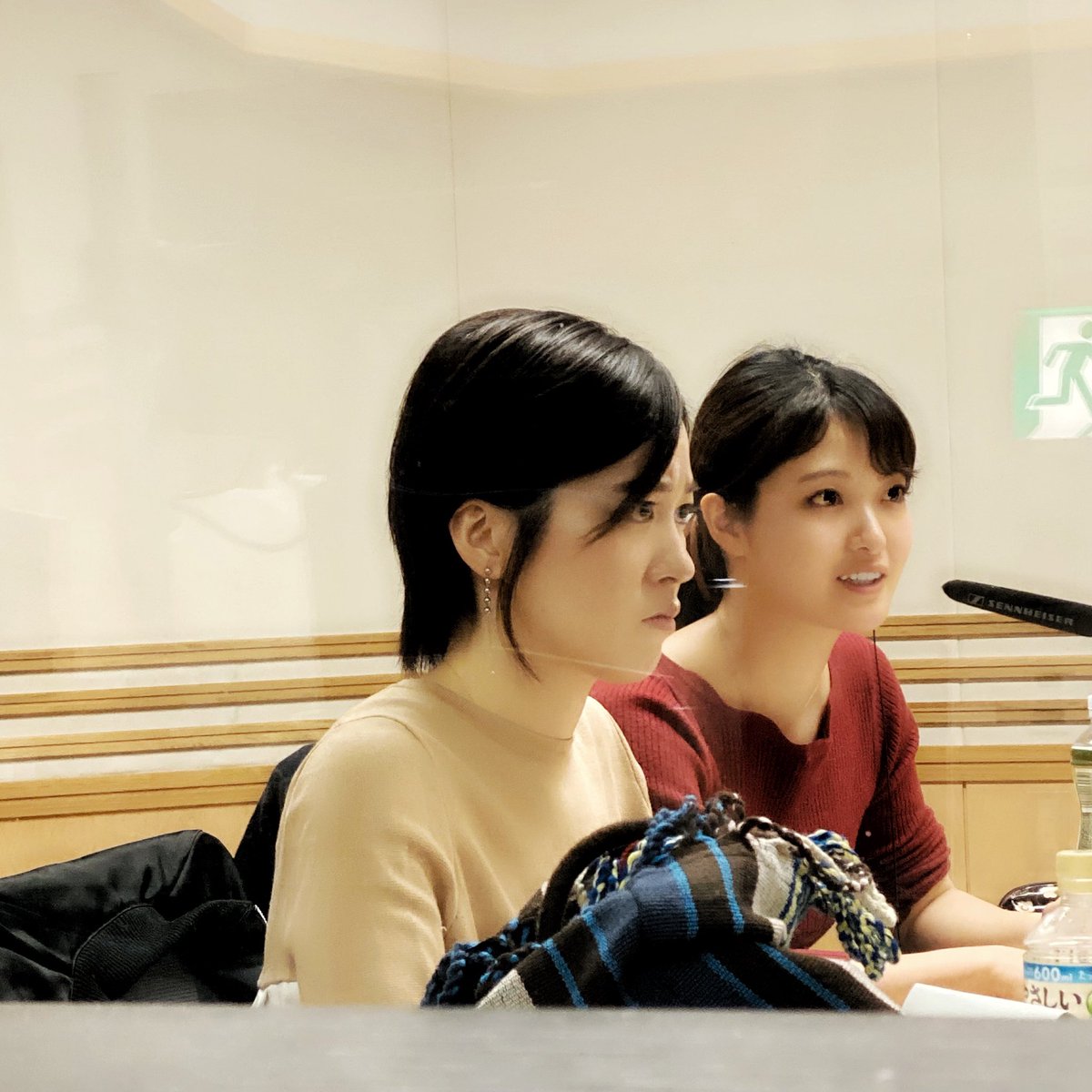 t_moco2's tweet photo. 絶賛収録中。文化放送「カーコンビニ倶楽部 由真と愛のWedge of Love」は毎週月曜夜7時から。
#yumaai https://t.co/EnpDvRSv93