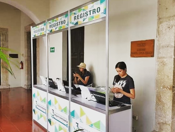 Listo el montaje Congreso AMIA, Mérida Yucatán
#congresoamia #amia2019 #congresoamia2019
 #registrodeeventos #registrodeasistentes #registroparacongresos #registroparaexpos #congreso #registroparaeventos #registrodecongresos #registrodeexpos #mesaderegistro #registroensitio