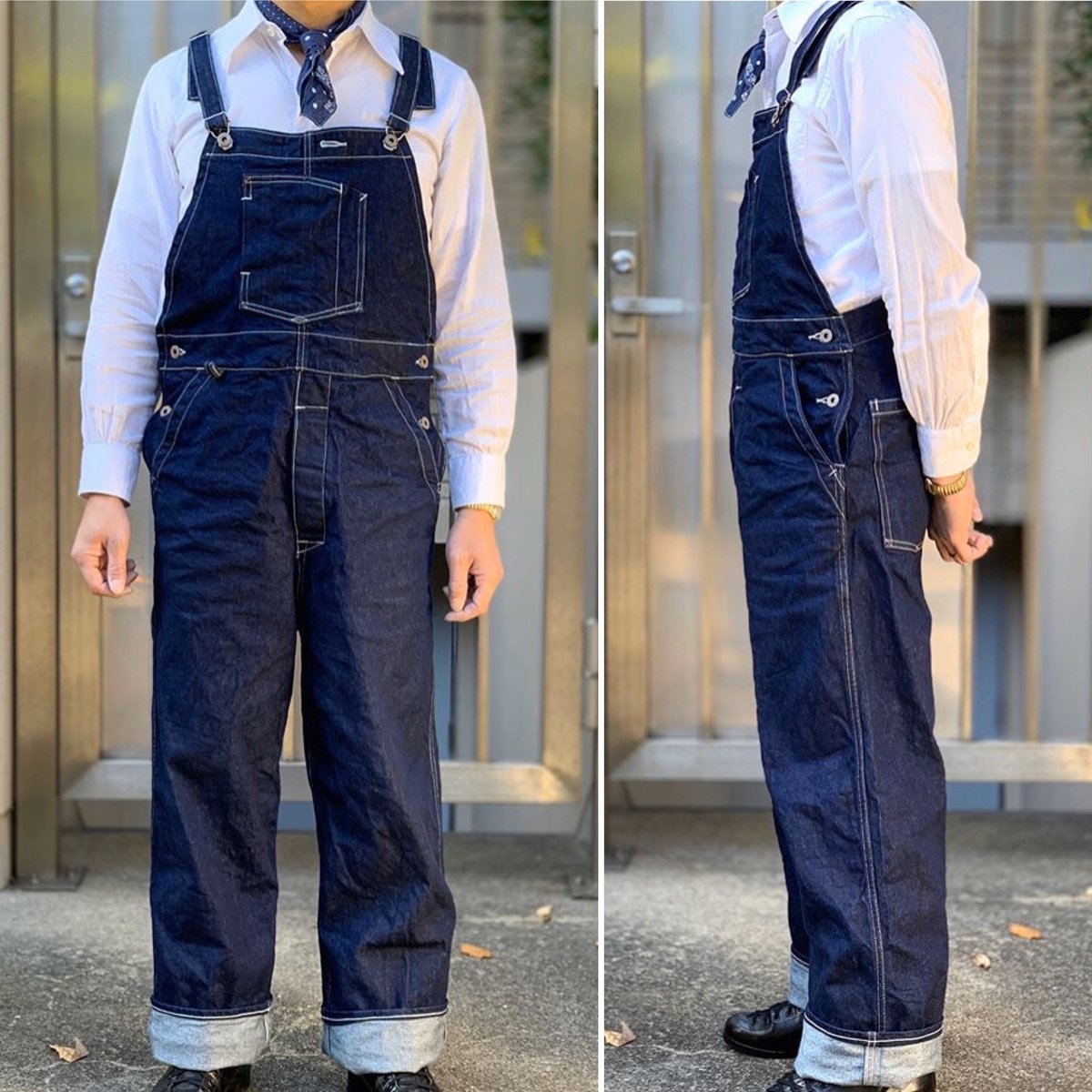 専用　ドライボーンCinch Buckle Overalls XLオーバーオール股上41