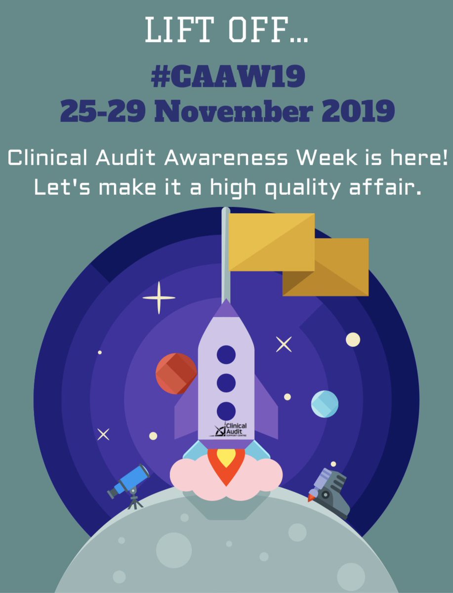 The wait is over... #CAAW19 is here! If we have one piece of advice: be actively involved in everything that is going on, but come back next week and the week after #auditiscontinuous #QIneverstops