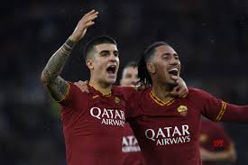 MarkOtabor's tweet photo. Chris Smalling continues to rip it up in Italy with a goal and two assists (yes, really) as Roma ease past Brescia
@ASRomaPidgin Na wa o!! this smalling just dey tear shirt for we zone!
#ASRoma #MaxBreakFast #ROMBRE #RomaBrescia https://t.co/K8UvqZrr4p