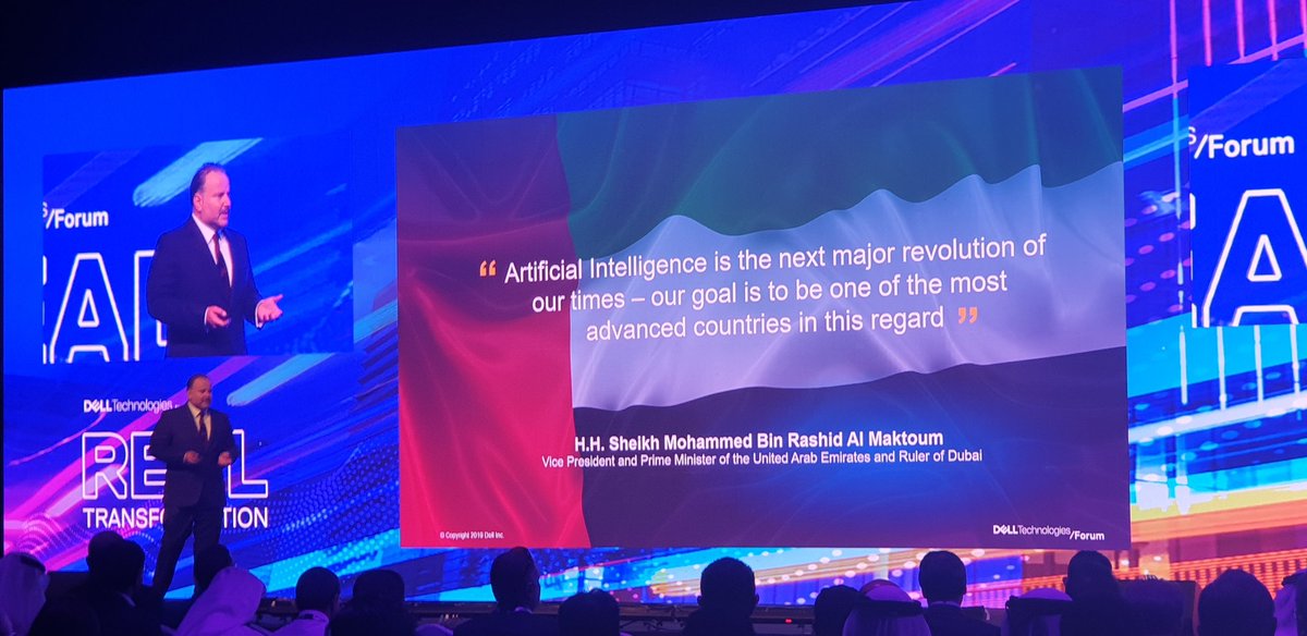 azdabbas's tweet photo. @RichmanY showing how #DellTechnologies Drive Humman Progress and Transfirm our lives ar @DellTechForum in #Dubai #DellTechForum #DTF2019 @DellEMCMEA #Iwork4Dell https://t.co/qW9DrpJaQ9