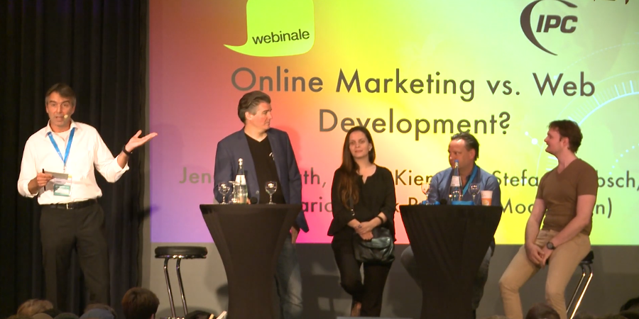 webma9's tweet photo. Online Marketing vs. Web Development: Das sagen die Experten Marija Zaric, Jens Fauldrath, Fionn Kientzler, Stefan Priebsch und Frank Puscher auf der Webinale 2019
https://t.co/hacauq8Su8
@2goforward @spriebsch @spielfigur @jensfauldrath @termfrequenz https://t.co/IpSxmLUsnQ
