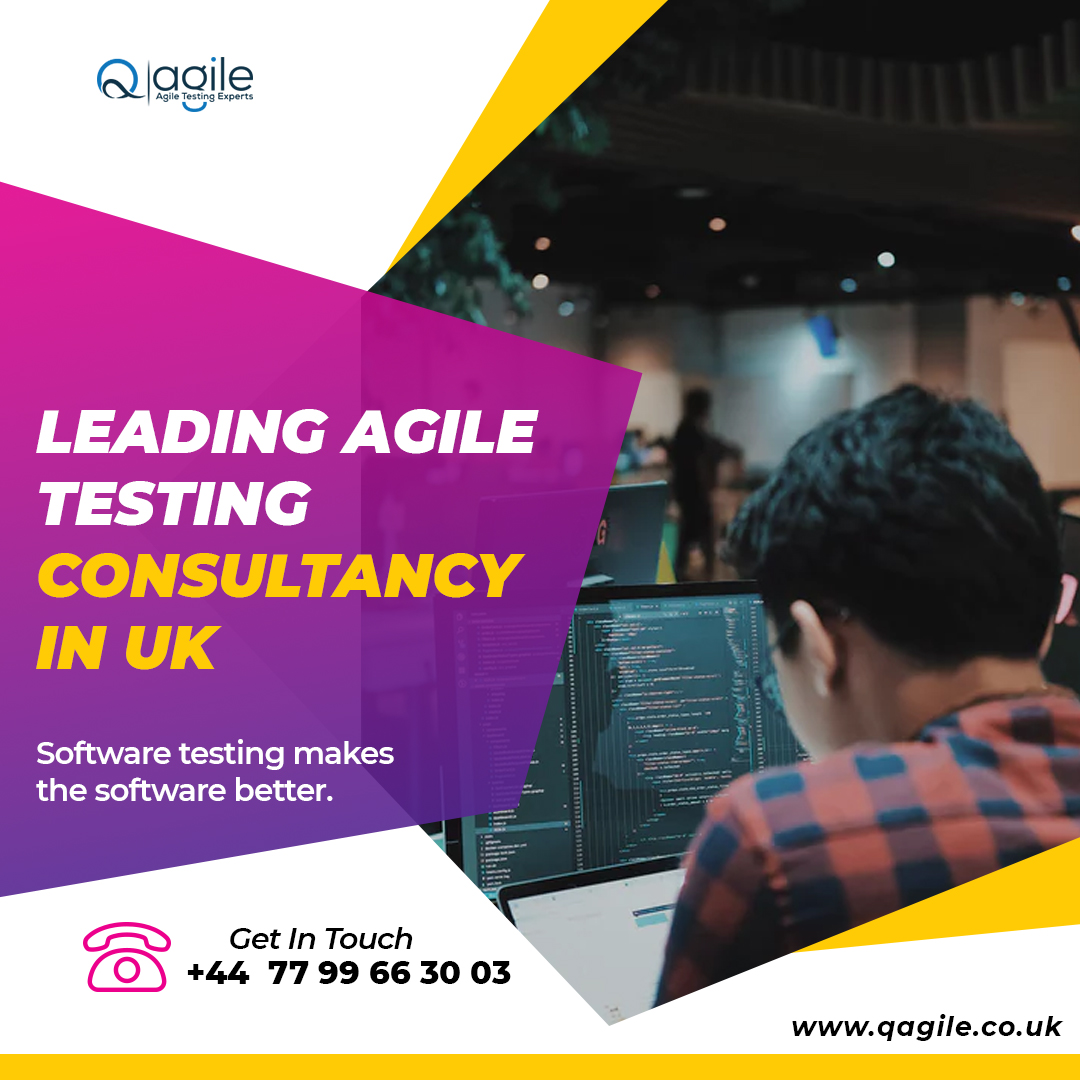 qagile's tweet image. We are leading agile testing consultancy in the United Kingdom and Europe. Connect with us to know more at qagile.co.uk

#qagile #agiletesting #agileconsultancy #london #uk #sdet #softwaretesting #qualityassurance #testingautomation #automationtesting #seleniumtesting