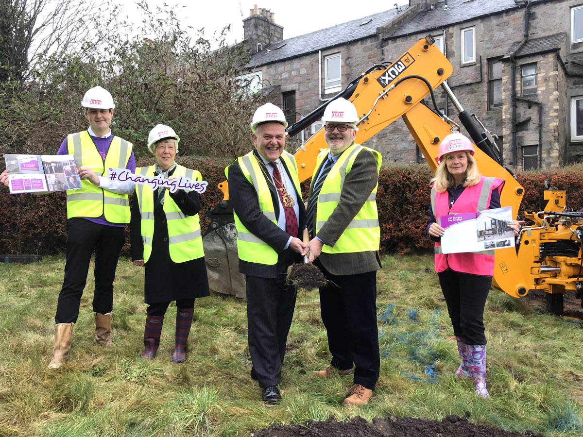 supportVSA's tweet photo. VSA EXCITING ANNOUNCEMENT NUMBER TWO: 

We are absolutely thrilled to reveal that work on our forthcoming £3.2 million Mental Health facility at Abergeldie Road begins today!

#changinglives https://t.co/ackHcM09jN
