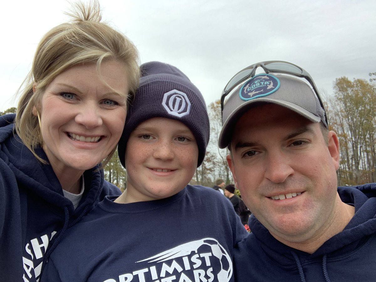 EAC U9 All-Star Champs! Way to play boys! They played hard in the rain and cold and brought home the trophy!!⚽️⚽️