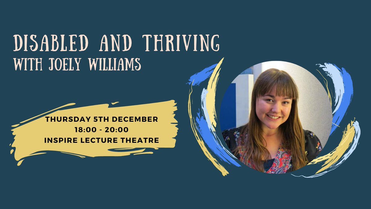 As part of #UKDHM, we have author and speaker Joely from the @asperger_world visiting us at <a href="/SUBUBournemouth/">Students' Union at Bournemouth University</a> to talk about embracing her disability and thriving on the Autism spectrum. Join us on Thursday 5th December from 6pm in the Inspire Lecture Theatre at <a href="/bournemouthuni/">Bournemouth Uni</a>.