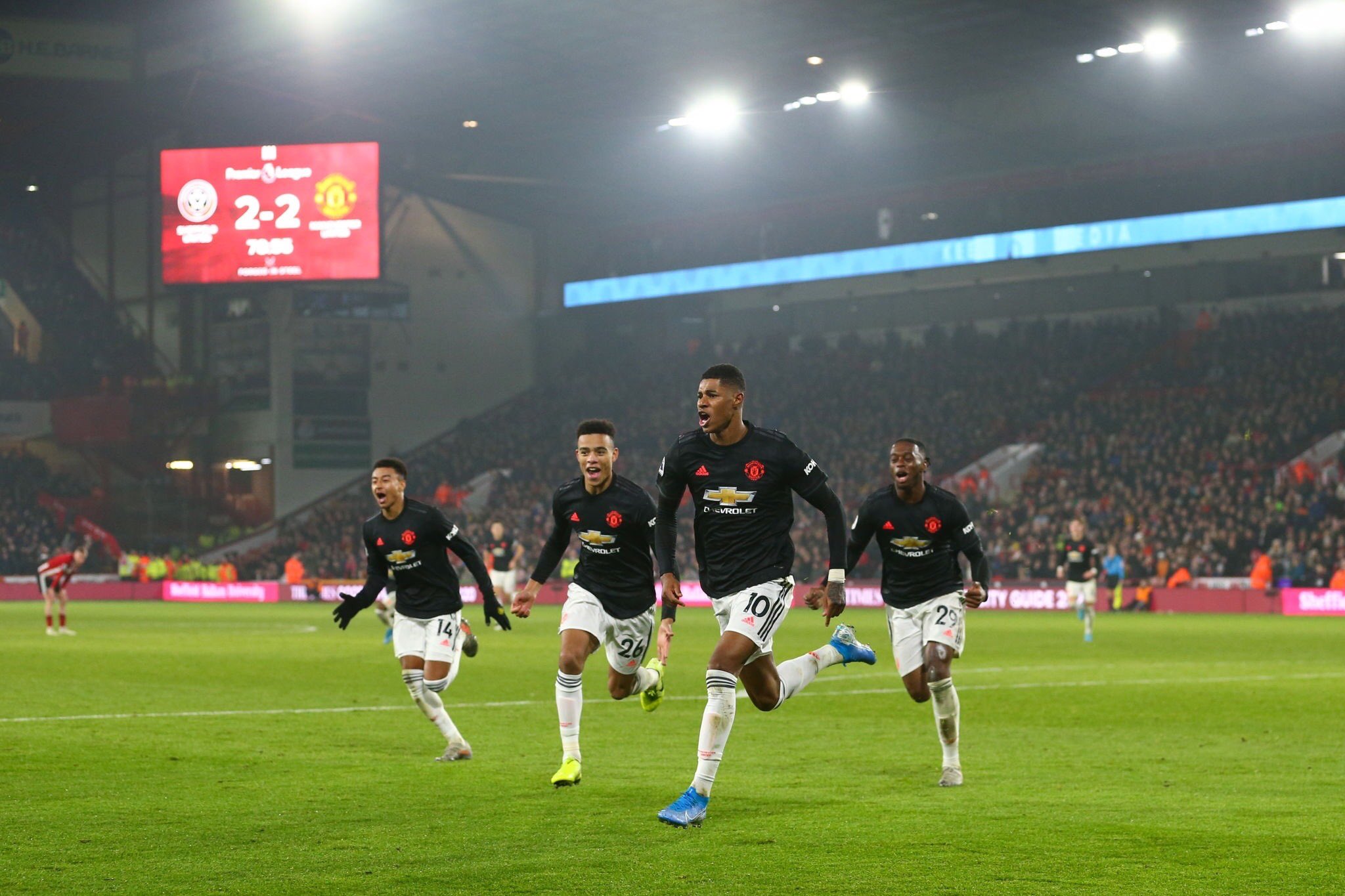 Premier League GW 13 Rashford vs blades