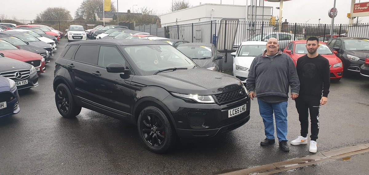 AlphaMotorsLtd's tweet photo. Many thanks to Jason and Ethan for purchasing the Stunning Black pack Range Rover Evoque from us, Travelled from Newport early this morning to beat the traffic safe journey home best regards from Lee and all of the Alpha team 👍 https://t.co/eXFNV3SBoQ