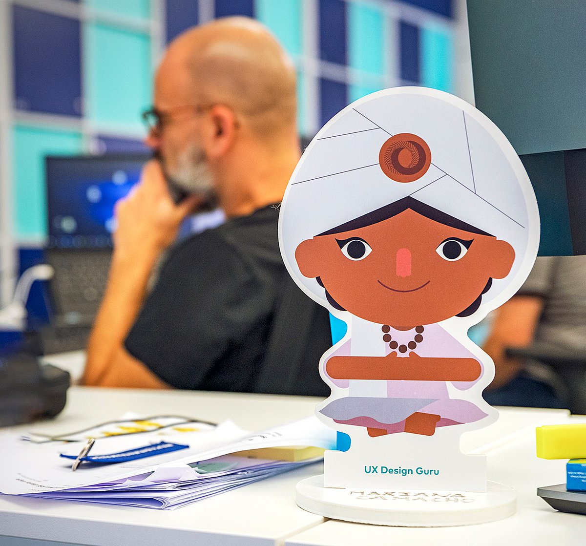 CTechWorks's tweet photo. They are considered as the divine guiding energy that helps us implement the direction of User Experience on a product. 

Meet our UX Design Gurus. ‍👳‍♂👳‍♀ #CriticalTechWorks #UXDesign #JoinInMotion https://t.co/GHUDMNGC6T
