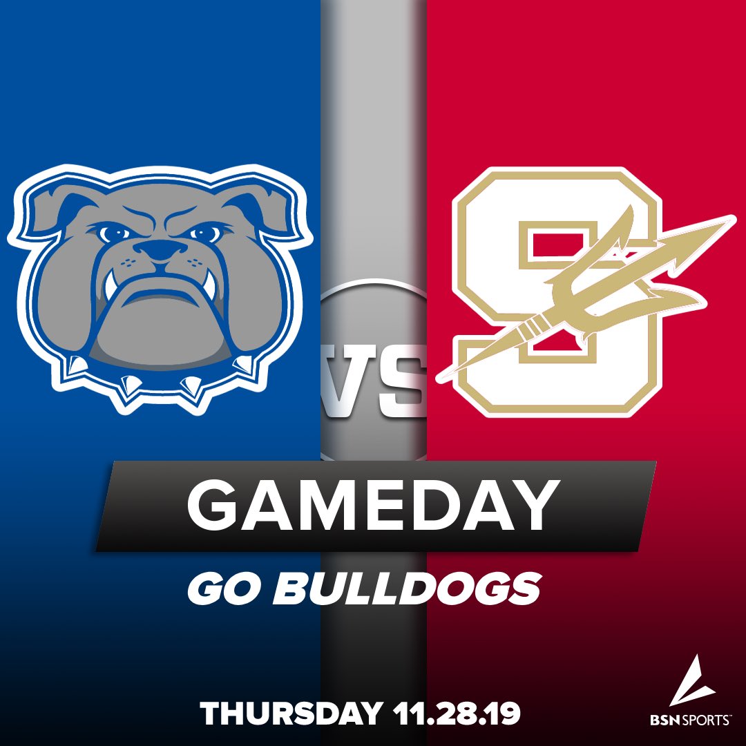 Bunnell_HS's tweet photo. Presale tickets for this weeks Thanksgiving Game vs. ⁦@strat_reddevils⁩ are on sale in the BHS main office and at Hilltop Market until Wed at noon. All tickets are $5/Presale or $10/Gate. ⁦@BunnellBulldogs⁩ https://t.co/I9W5BDFVpv