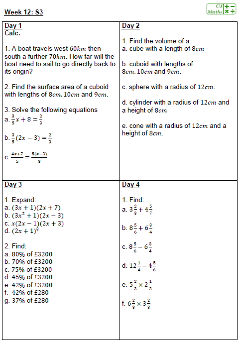 cj_maths's tweet photo. 25.11.2019 Question S3 for #TeamMathsBGE #BGEMaths #maths #mathschat https://t.co/bv6A8U9NeG