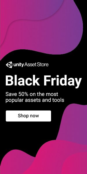 indiedev_news's tweet photo. The Unity Asset Store Black Friday Sale Starts Today!

Get 50% discounts on over 400 of the most popular assets all week, with Daily Mega Deals each day: https://t.co/Rq4JLRBzVD 

Check back for the daily deals! #UnityAssetStore #gamedev #indiedev https://t.co/nLcERKq68j