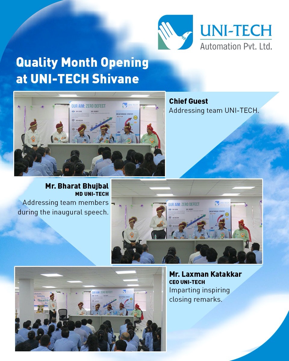 UniTech_Auto's tweet image. Quality Month Opening at Uni-Tech Shivane, Pune, India