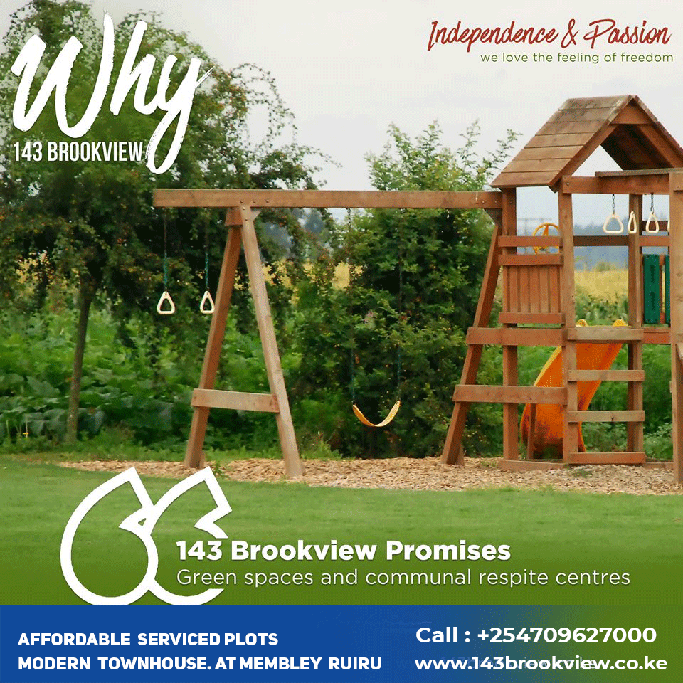 143Brook_view's tweet photo. A fully serviced and controlled gated community at Membley - Ruiru.
Own a Home with us today.
Talk to us : +254709627000 | Email : info@143brookview.co.ke - https://t.co/UQb8v8xFHE #143brookview #Homes #property #Membley #ruiru #plots #nairobi https://t.co/XDYX2zUl5y