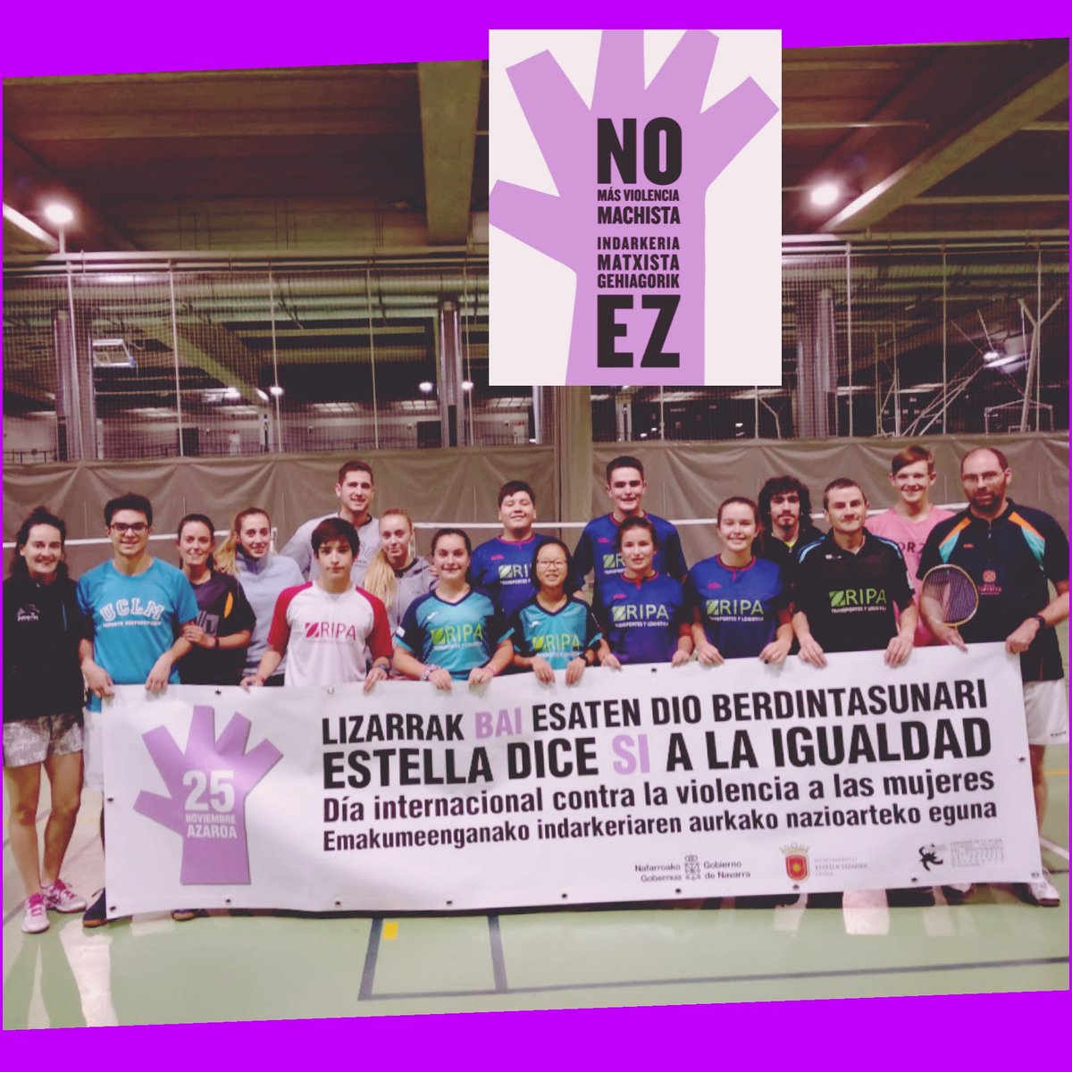 CBEstella's tweet photo. Desde el @CBEstella lo gritamos alto #Sialaigualdad #NoEsNo Por un mundo de respeto y paz. #25N https://t.co/KIylGD6POp
