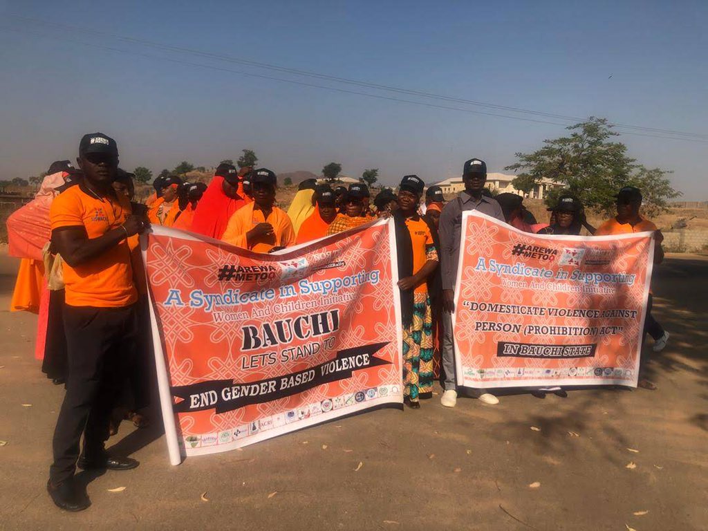 Live from Bauchi <a href="/siswachi1/">SISWACHI</a>. Bauchi is saying no to Gender Based Violence. #StandStillRally #NoToSGBV #mainlandblockparty