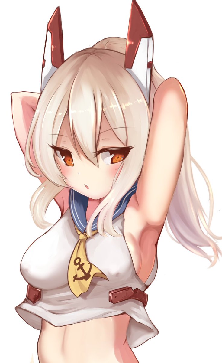 #アズールレーン
フォロワーさんから頂いたお題「綾波」
差分作って遊んでた 