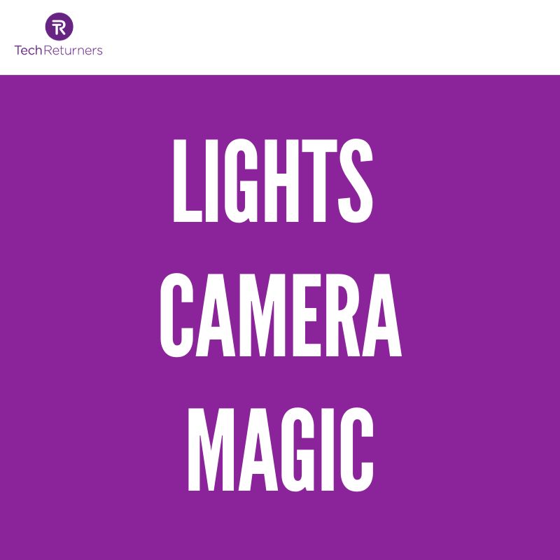 techreturners's tweet photo. Good Morning! Another week begins! Today we're heading to sponsors of #YourJourneyIntoTech @ANSgroup to shoot a video about how we work together #ReturnerTalent #LightsCameraMagic https://t.co/0YBgnPGQJV