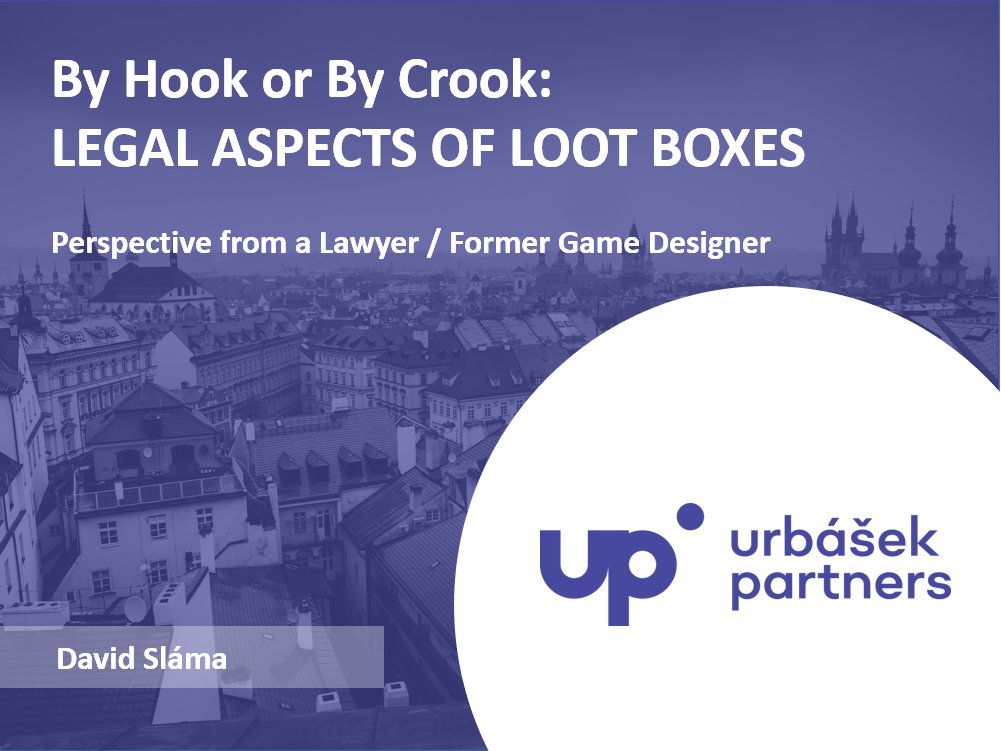 locklear's tweet image. I'll be talking about legal aspects of loot boxes (and other monetization practices) at #GDS2019 this Friday at 11 a.m. As there are many questions and not so many answers, come learn about what all the fuss is about and how a lawyer can help you monetize your game.