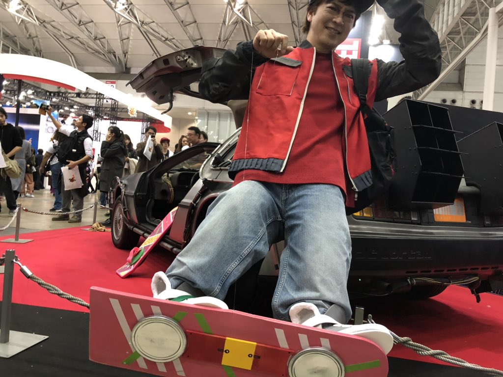 ট ইট র メカキャラメル バック トゥ ザ フューチャー2のマーティ ホバーボードで浮いてたから マジで 東京コミコン Tokyocomiccon Tokyocomiccon19 東京コミコンコスプレ 東京コミコンコスプレご本人に届け ট ইট র メカキャラメル バック トゥ ザ フューチャー2のマーティ ホバーボードで浮いてたから マジで 東京コミコン Tokyocomiccon Tokyocomiccon19 東京コミコンコスプレ 東京コミコンコスプレご本人に届け