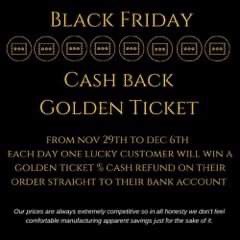 Don’t forget you can get money back when ordering #blackfriday week! #sale #cashback #roofingsupplies