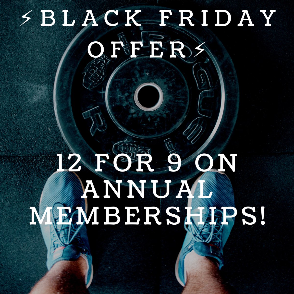 Black Friday exclusive fitness deals! 12 months membership for price of 9 and no joining fee, available for 1-WEEK ONLY. Call 01273 685692 or email prmebership@freedom-leisure.co.uk or click on this link freedom-leisure.co.uk/centres/prince…