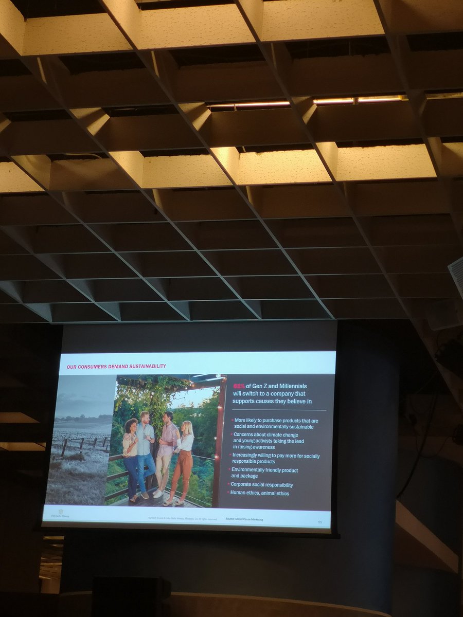 #KristinaKelley by <a href="/EJGalloWinery/">E. & J. Gallo Winery</a>: distributors and retailers demand #Sustainability. But also (and most of all) #Consumers do! And look what #GenZ say! #Wine2Wine <a href="/steviekim222/">Stevie Kim</a> <a href="/mme_hammond/">Polly Hammond</a> <a href="/pmabray/">Paul Mabray</a>