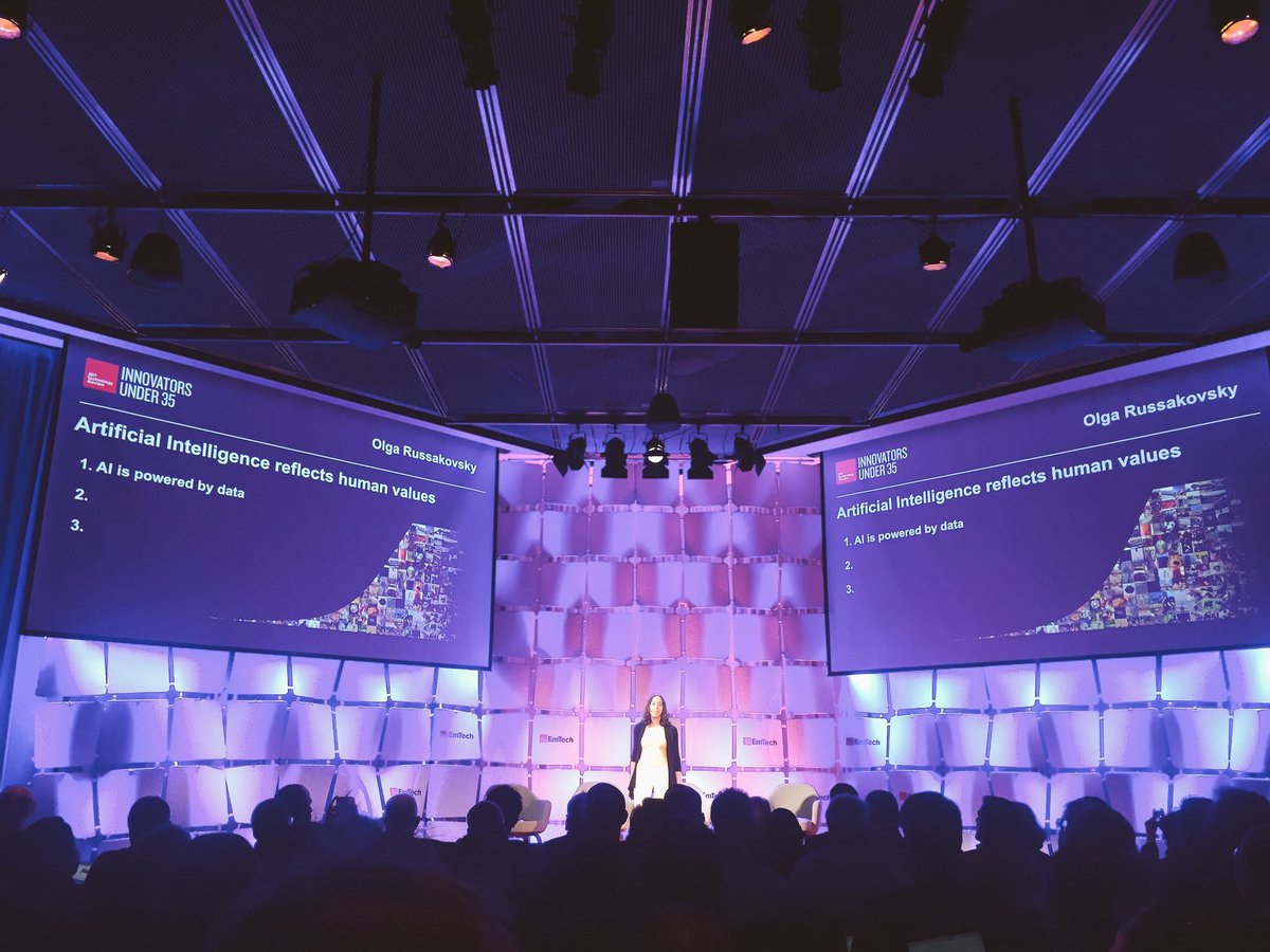 jesswade's tweet photo. π»π§ Meet A/Prof Olga Russakovsky, machine learning master, @techreview π innovator and advocate for fair AI @Princeton. Russakovsky co-founded @ai4allorg and worked w/ @drfeifei on the creation of ImageNet. New @Wikipedia page: https://t.co/rmEyWhk1Qr #WomenInSTEM https://t.co/kryFaFPXKe