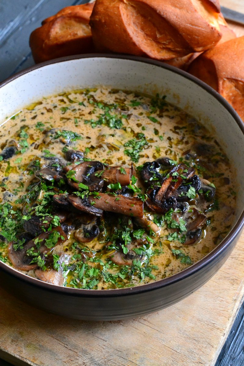 3. My kitunguu matawi white wine soup will always have a special place in my soul!! It is creamy, loaded with tasty mushrooms, slightly boozy and super herby too!!Recipe:  http://www.kaluhiskitchen.com/kitunguu-matawi-white-wine-creamy-mushroom-soup/