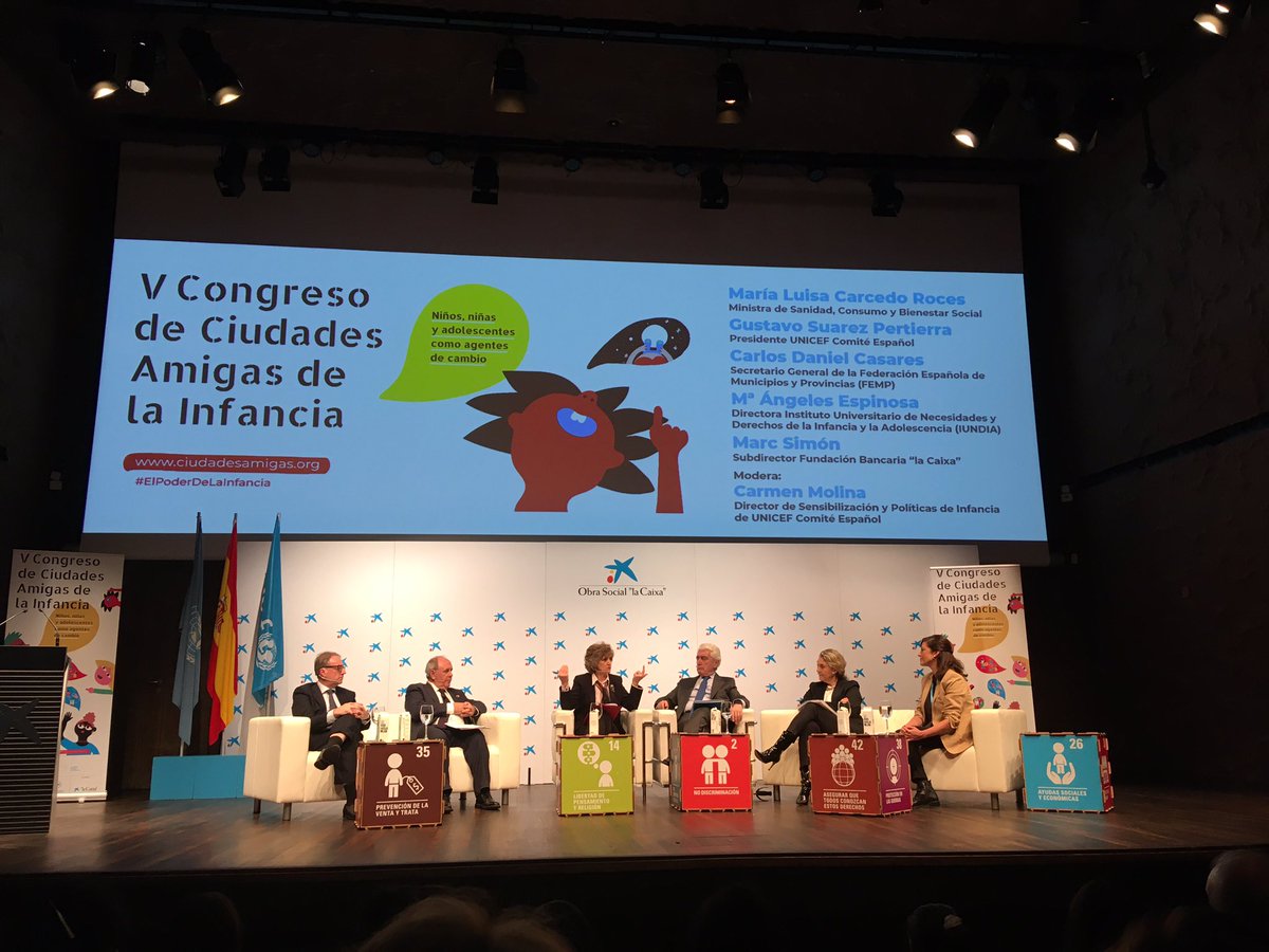 barbariuski's tweet photo. V Congreso de Ciudades Amigas de la Infancia. #ElPoderDeLaInfancia https://t.co/tZPdRTBcqJ