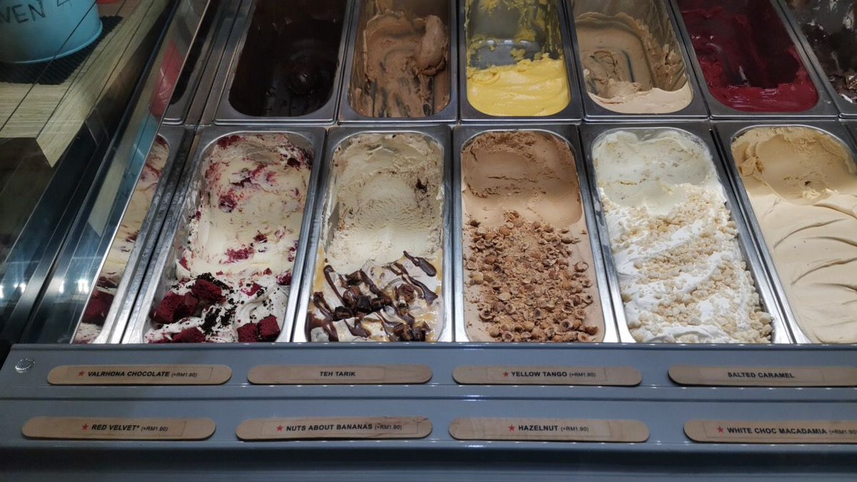 aboutcom_my's tweet photo. The best thing on Monday, team is buying ice cream for everyone! 
#insidescoop #artisanicecream https://t.co/wtBZ2S3QbM