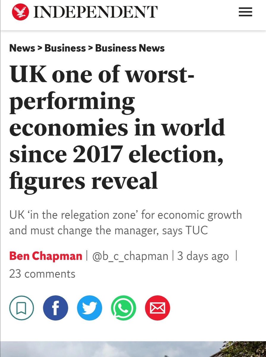 THE ECONOMYToires have not been economically competent. Since the global financial crash - The Conservatives have missed and revised down all their economic targets. Their economic stimulus did not generate the funds required to maintain public services and poorest suffered  https://twitter.com/TheIFS/status/1197903282213195776