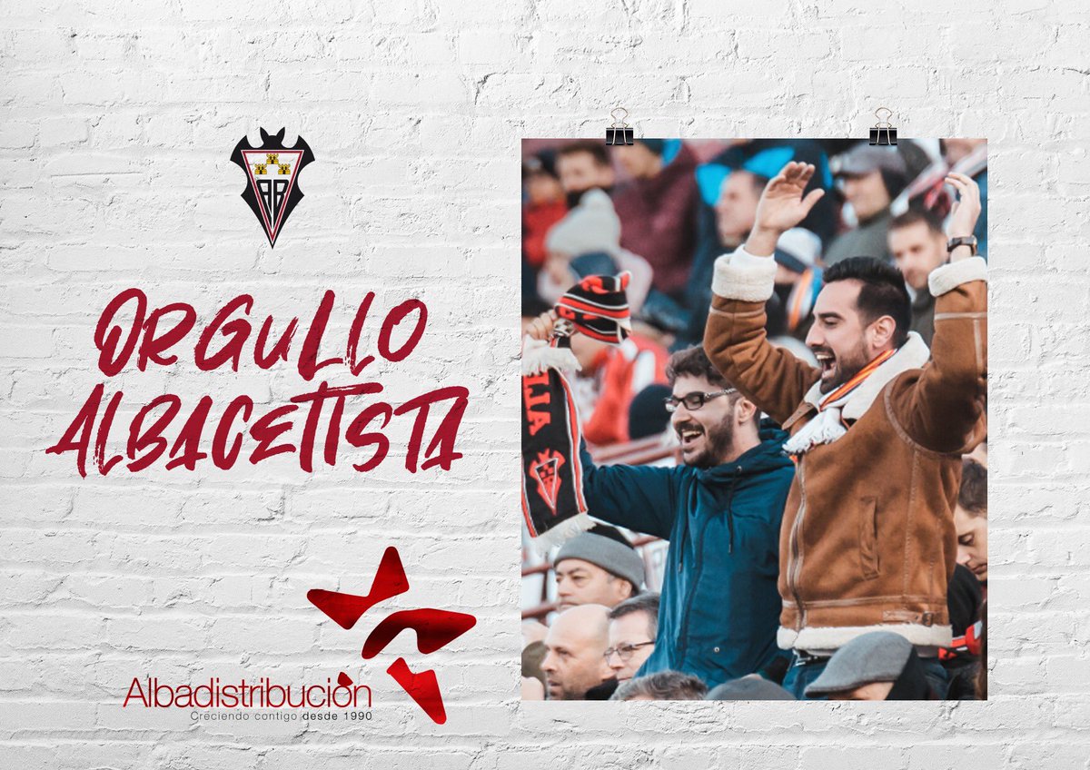 📸 | ORGULLO ALBACETISTA 🙌🏻🙌🏻

¿Sales en esta foto? 🤔 

Si es así, tienes un regalo gracias a <a href="/Ab_Distribucion/">Albadistribución SL</a> 

Pásate por su local en Romica y llévatelo. Tienes hasta el jueves 5 de diciembre.

#LocuraPorElAlba 🦇