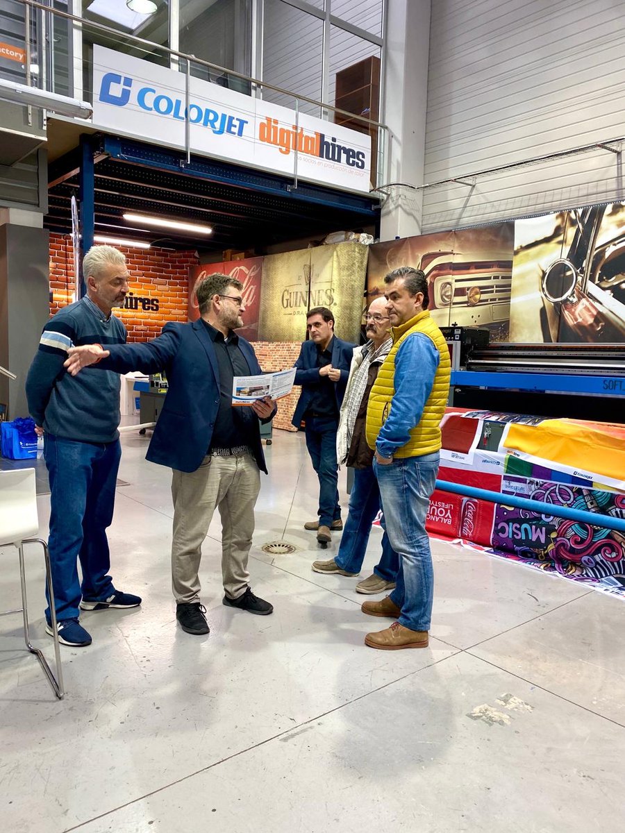 DigitalHires's tweet photo. Muchas gracias por acompañarnos durante nuestro "Open Day 2019", tuvimos la oportunidad de mostrar numerosas soluciones de impresión de la mano de @Colorjetgroup , @PrintFactory_ , @Dataline_eu, @incadigital ,...
Mantenemos abierta nuestra renovada SALA DEMO!! https://t.co/t4YMCvoab0