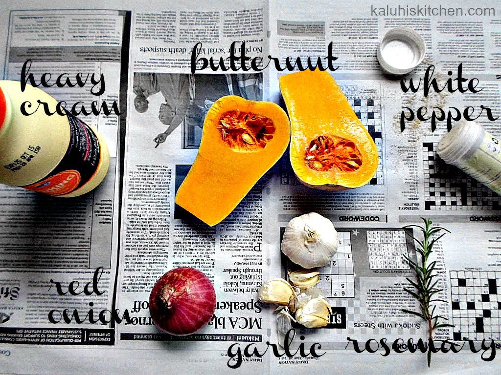 5. Another take on butternut soup which I absolutely adore is my creamy butternut soup with lots of rosemary which is equally perfect for this weather!!Recipe:  http://www.kaluhiskitchen.com/butternut-soup-with-crispy-toasted-seeds/
