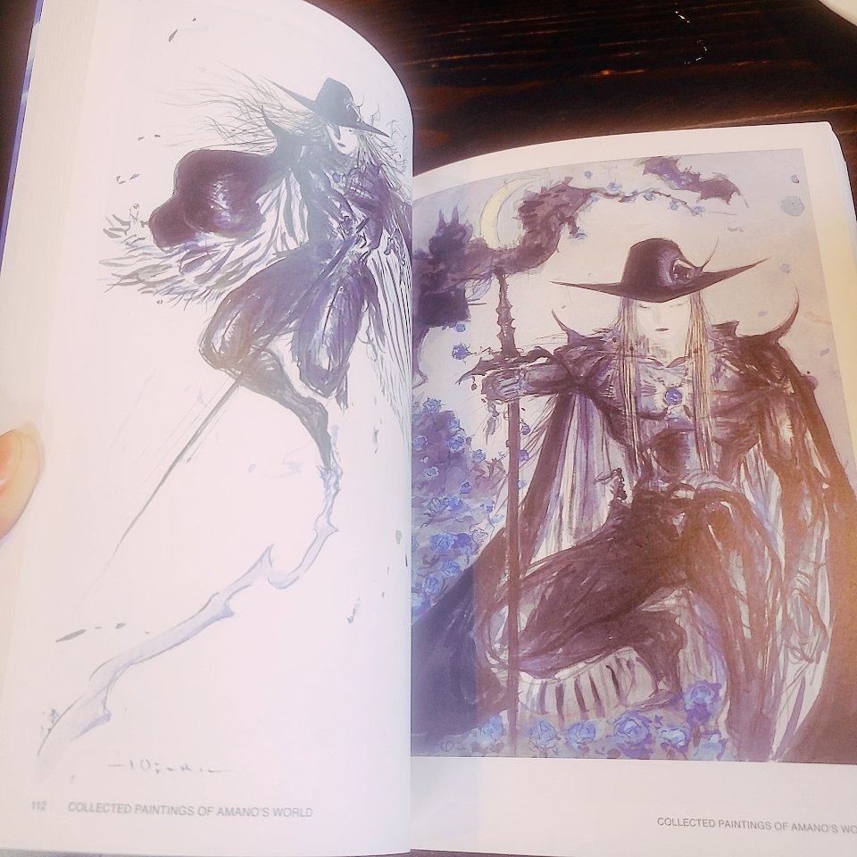 天野喜孝 COLLECTED PAINTINGS OF AMANO'S 明るかっ WORL 天野喜孝 COLLECTED PAINTINGS OF AMANO'S 明るかっ WORL