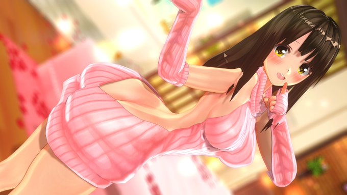 寒いのでエロニットワンピ
#COM3D2 #CM3D2 