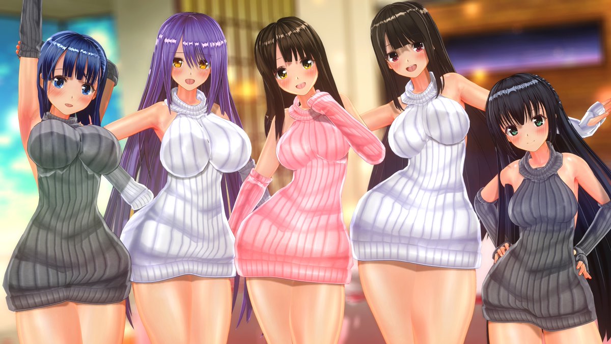 寒いのでエロニットワンピ
#COM3D2 #CM3D2