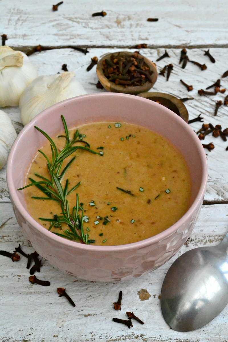 6. We agreed that potatoes are excellent in every single state they are in and yes, potato soup is also bomb AF!!! Mine has the warming flavor of clove, and lots of fresh rosemary too, making it literally unforgetable!!!Recipe:  http://www.kaluhiskitchen.com/rosemary-karafuu-potato-soup/