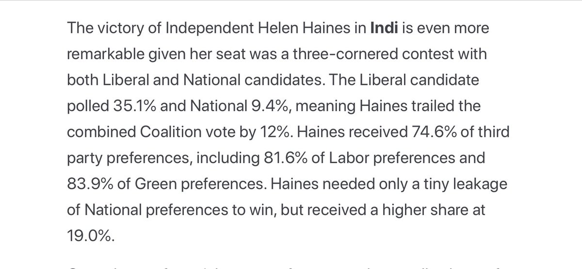 #IndiVotes #AusVotes2019 #Auspol 
⁦@helenhainesindi⁩
antonygreen.com.au/preference-flo…