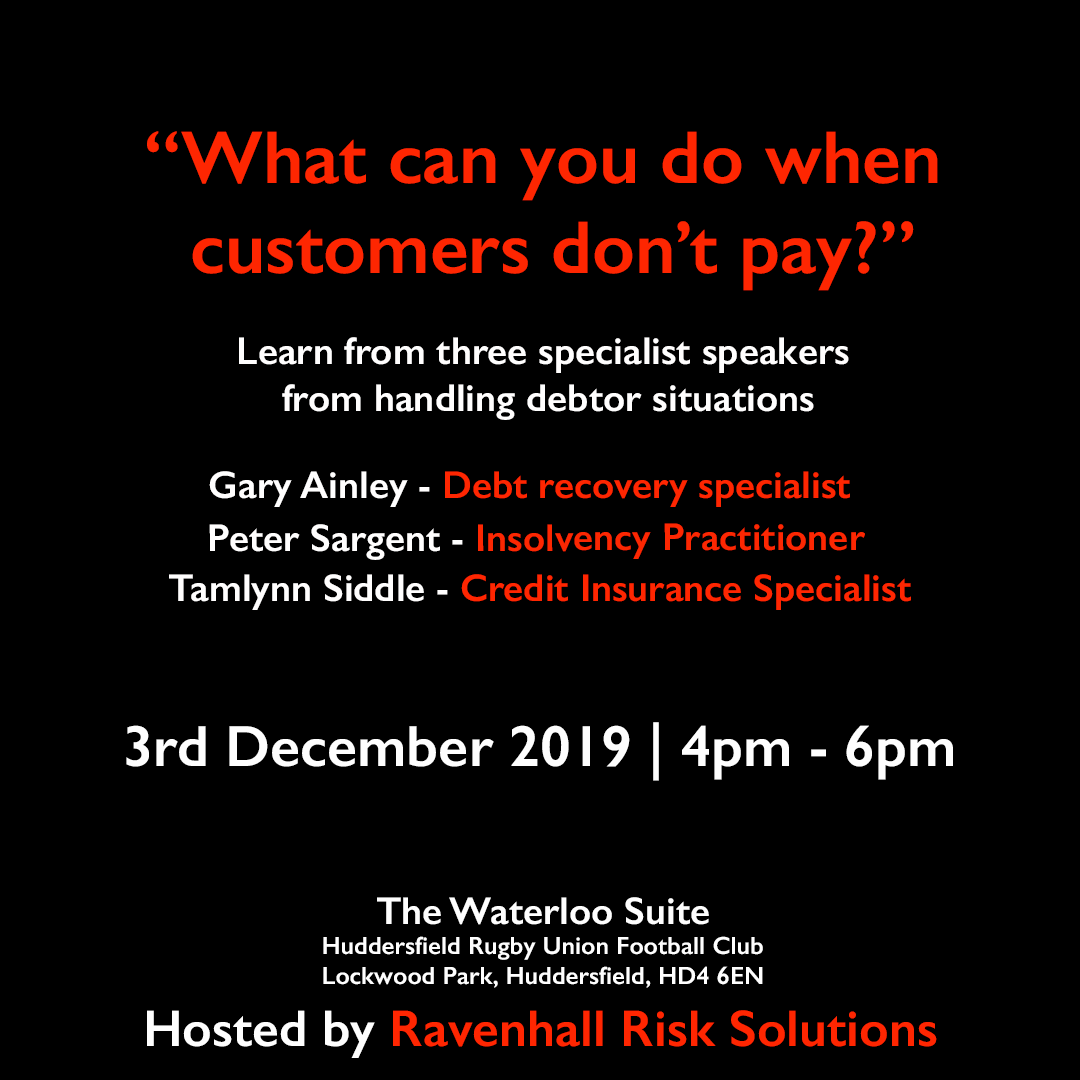 Have you booked your place at our next educational hub event? Get your ticket here: ravenhallgroup.co.uk/events 

#Insurance #networking #businessowners #GetPaidOnTime