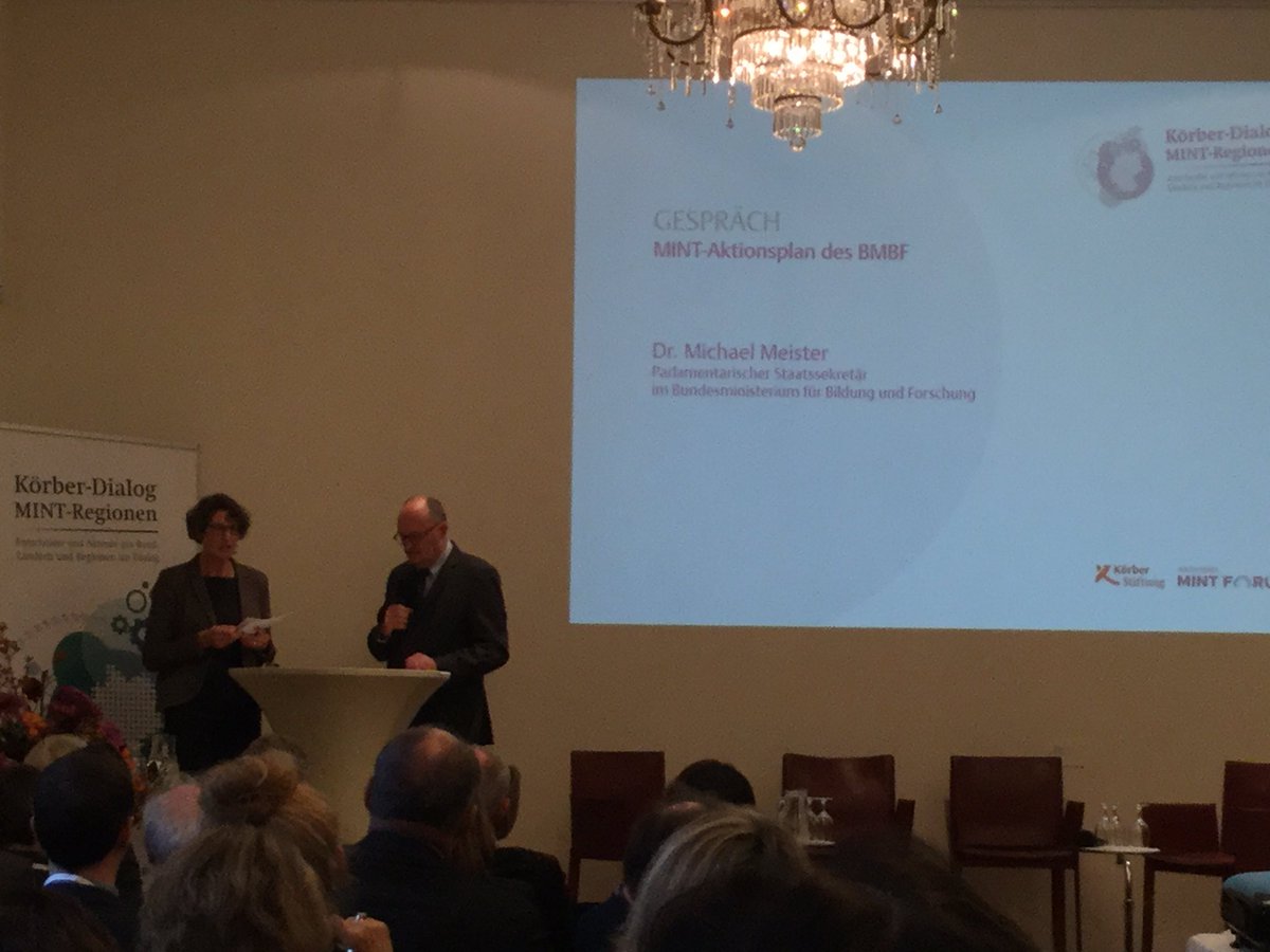 JoergTriebel's tweet photo. Heute der Körper-Dialog MINT-Regionen in Berlin der #körberstiftung und dem #mintforum.
Thema MINT-Aktionsplan des #BMBF. https://t.co/ebu2Gx3dcn