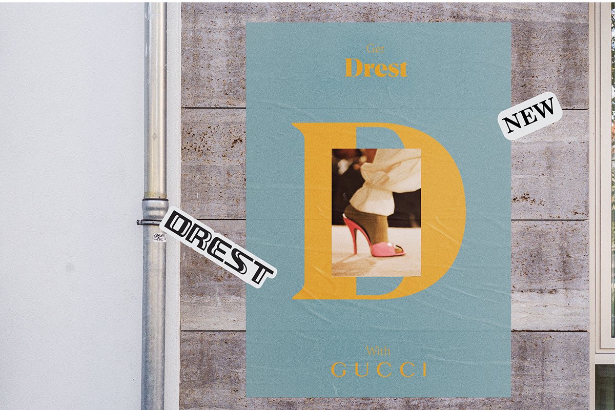 Drest brand identity by <a href="/BianchiniCat/">Caterina Bianchini</a> #InspoFinds